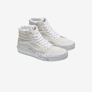 Sk8-hi Vans Flames